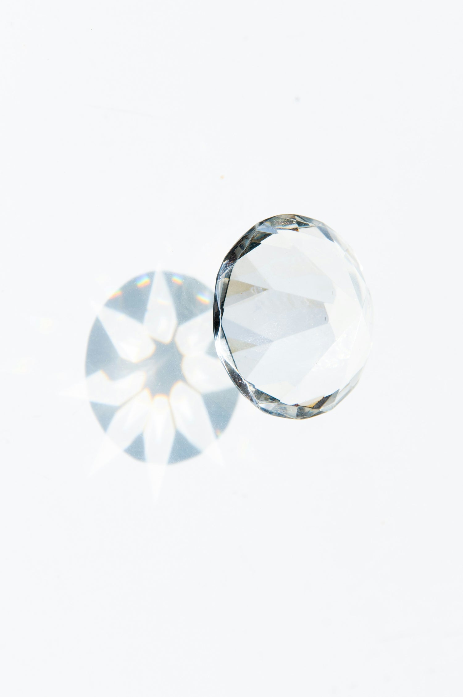 Diamond and its reflection